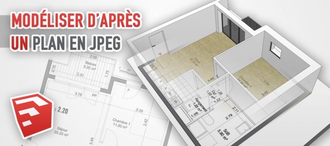 faire un plan d'appartement avec sketchup
